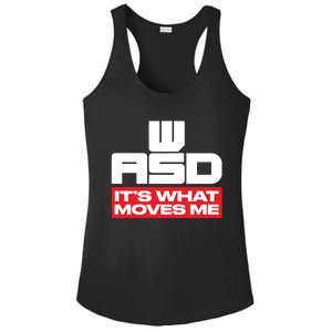 Wasd // Pc Gaming // Its What Moves Me Gamer Designed Gift Ladies PosiCharge Competitor Racerback Tank