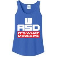 Wasd // Pc Gaming // Its What Moves Me Gamer Designed Gift Ladies Essential Tank