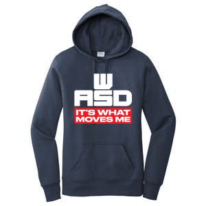 Wasd // Pc Gaming // Its What Moves Me Gamer Designed Gift Women's Pullover Hoodie