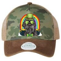 Wirehaired Pointing Griffon Dog Funny St Patricks Day Gift Legacy Tie Dye Trucker Hat