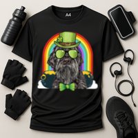 Wirehaired Pointing Griffon Dog Funny St Patricks Day Gift Performance Shirt