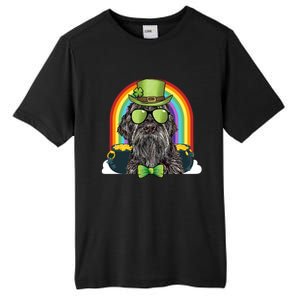 Wirehaired Pointing Griffon Dog Funny St Patricks Day Gift Tall Fusion ChromaSoft Performance T-Shirt