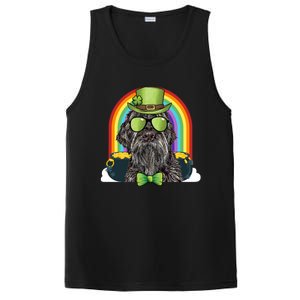 Wirehaired Pointing Griffon Dog Funny St Patricks Day Gift PosiCharge Competitor Tank