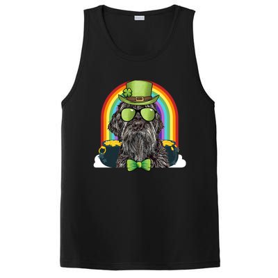 Wirehaired Pointing Griffon Dog Funny St Patricks Day Gift PosiCharge Competitor Tank