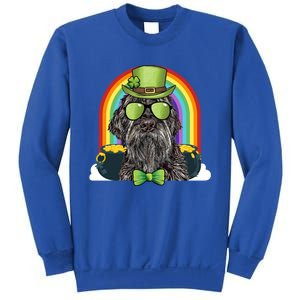 Wirehaired Pointing Griffon Dog Funny St Patricks Day Gift Sweatshirt