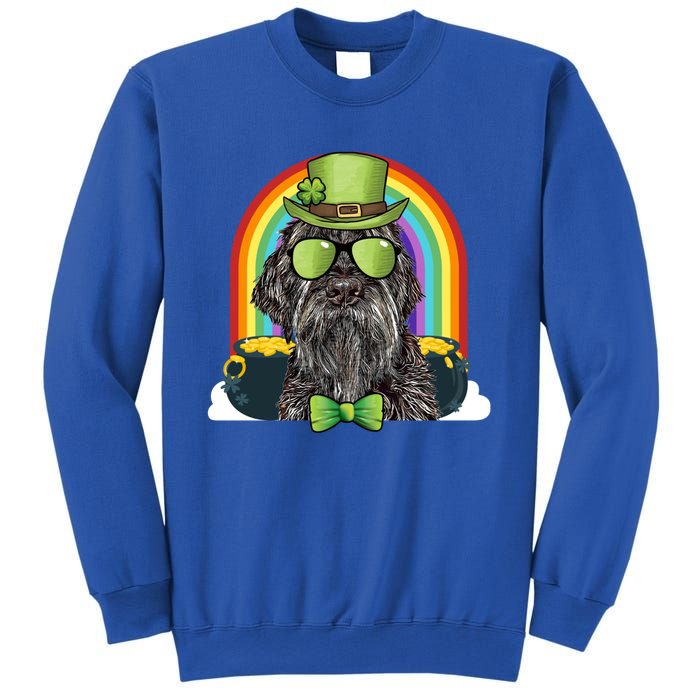 Wirehaired Pointing Griffon Dog Funny St Patricks Day Gift Sweatshirt