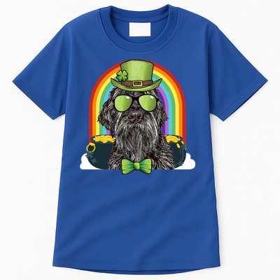 Wirehaired Pointing Griffon Dog Funny St Patricks Day Gift Tall T-Shirt