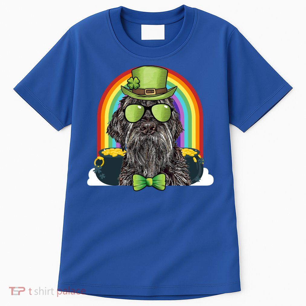 Wirehaired Pointing Griffon Dog Funny St Patricks Day Gift Tall T-Shirt