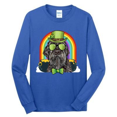 Wirehaired Pointing Griffon Dog Funny St Patricks Day Gift Tall Long Sleeve T-Shirt