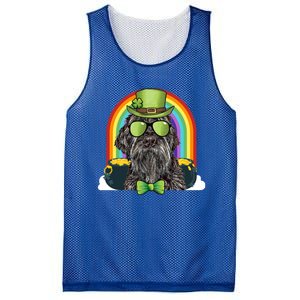 Wirehaired Pointing Griffon Dog Funny St Patricks Day Gift Mesh Reversible Basketball Jersey Tank