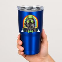 Wirehaired Pointing Griffon Dog Funny St Patricks Day Gift Tumbler