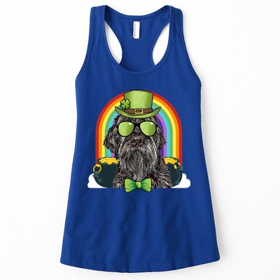 Wirehaired Pointing Griffon Dog Funny St Patricks Day Gift Womens Tank Top