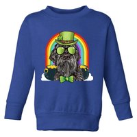 Wirehaired Pointing Griffon Dog Funny St Patricks Day Gift Toddler Sweatshirt