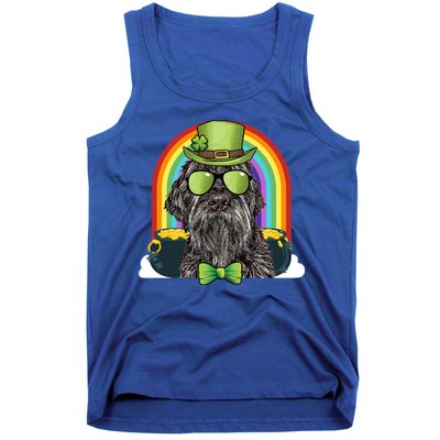Wirehaired Pointing Griffon Dog Funny St Patricks Day Gift Tank Top
