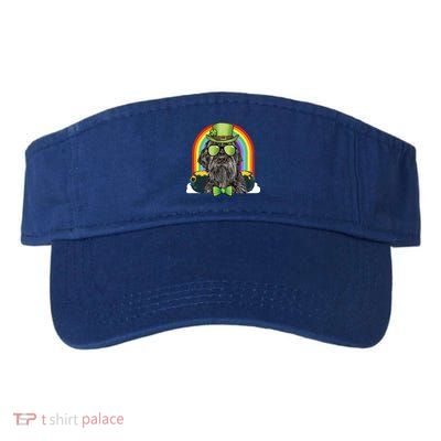 Wirehaired Pointing Griffon Dog Funny St Patricks Day Gift Visor