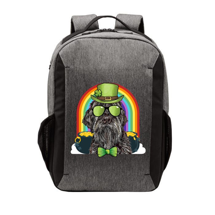 Wirehaired Pointing Griffon Dog Funny St Patricks Day Gift Vector Backpack