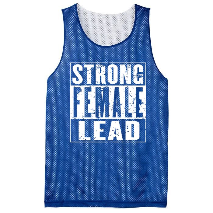 Wo's Power Gift Strong Female Lead Gift Mesh Reversible Basketball Jersey Tank