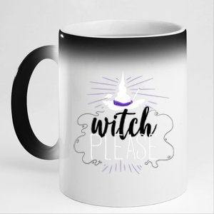 Witch Please Gift 11oz Black Color Changing Mug