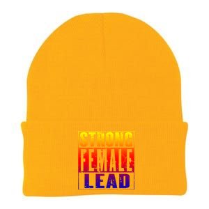 Wo's Power Gift Strong Female Lead Cool Gift Knit Cap Winter Beanie