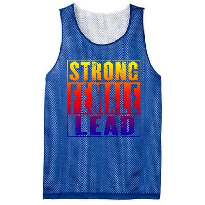 Wo's Power Gift Strong Female Lead Cool Gift Mesh Reversible Basketball Jersey Tank