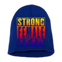 Wo's Power Gift Strong Female Lead Cool Gift Short Acrylic Beanie