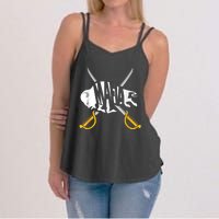 W+N+Y Pride - Gray White Yellow Buffalo Shirt Women's Strappy Tank