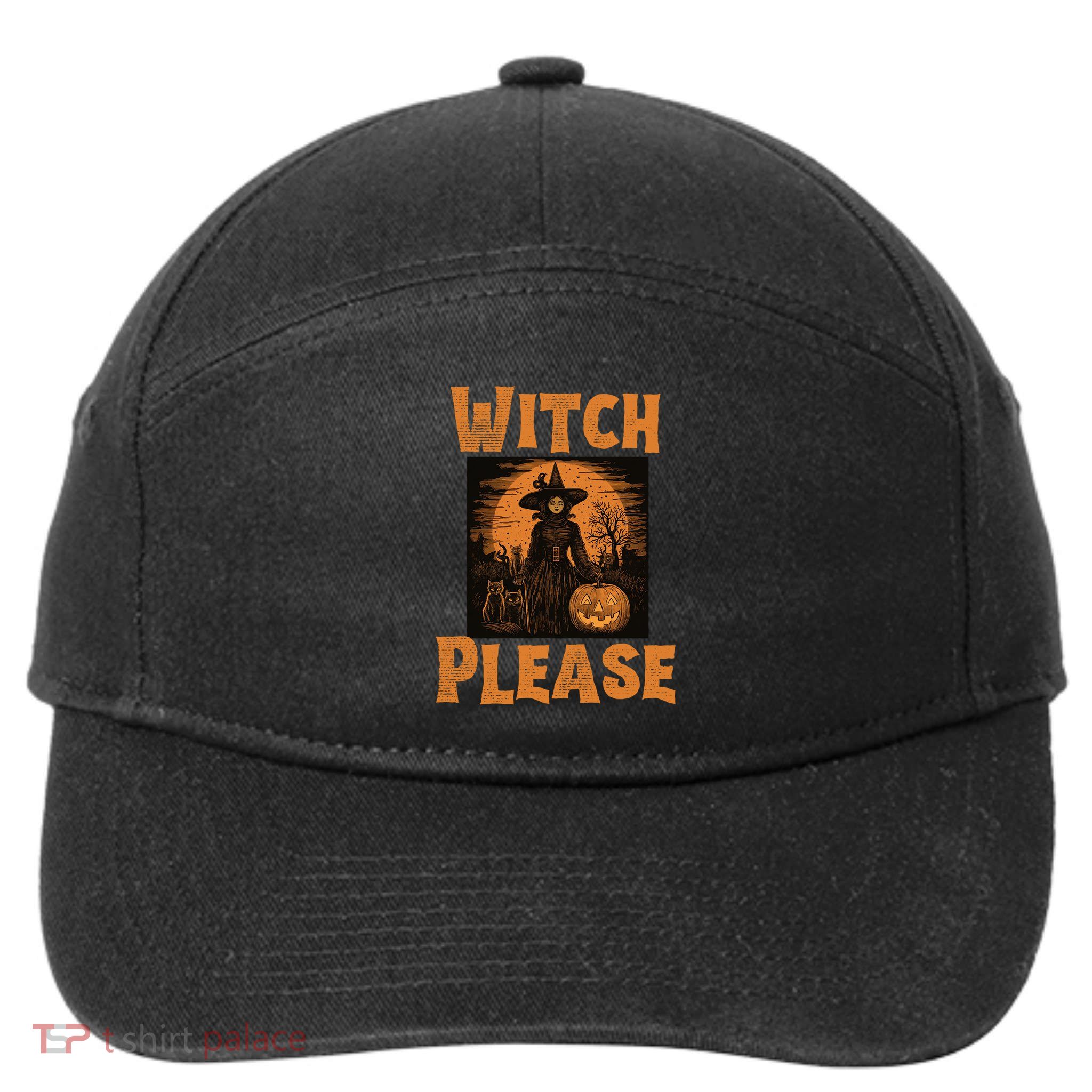 Witch Please Gift 7-Panel Snapback Hat