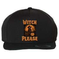 Witch Please Gift Wool Snapback Cap