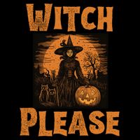 Witch Please Gift Wool Snapback Cap