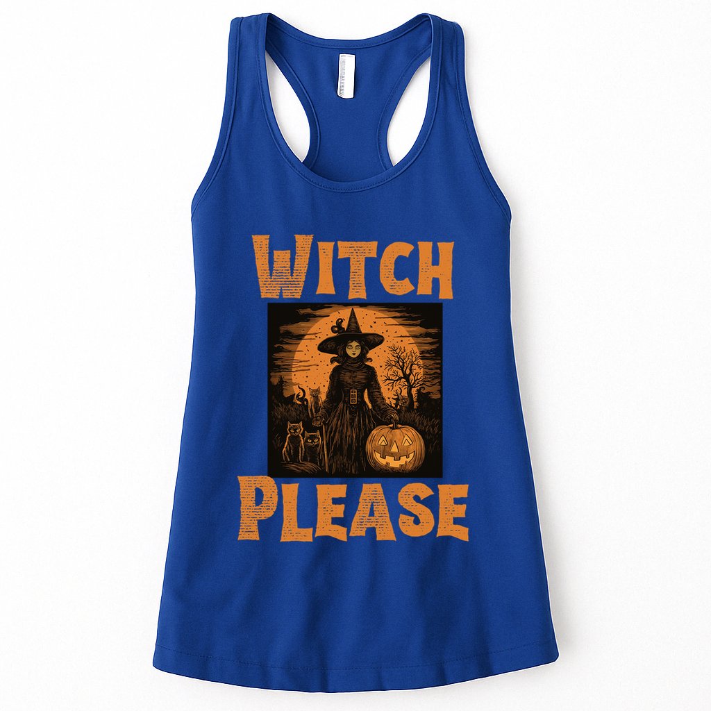 Witch Please Gift Womens Tank Top