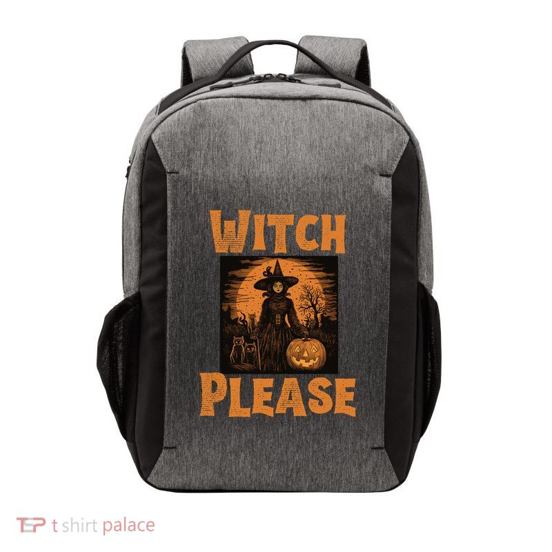Witch Please Gift Vector Backpack