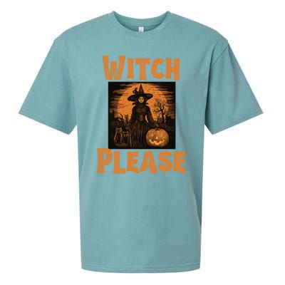 Witch Please Gift Sueded Cloud Jersey T-Shirt