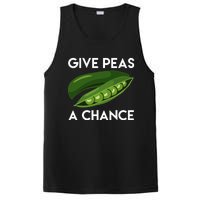 World Peaspeace Give Peas A Chance Earth Day PosiCharge Competitor Tank