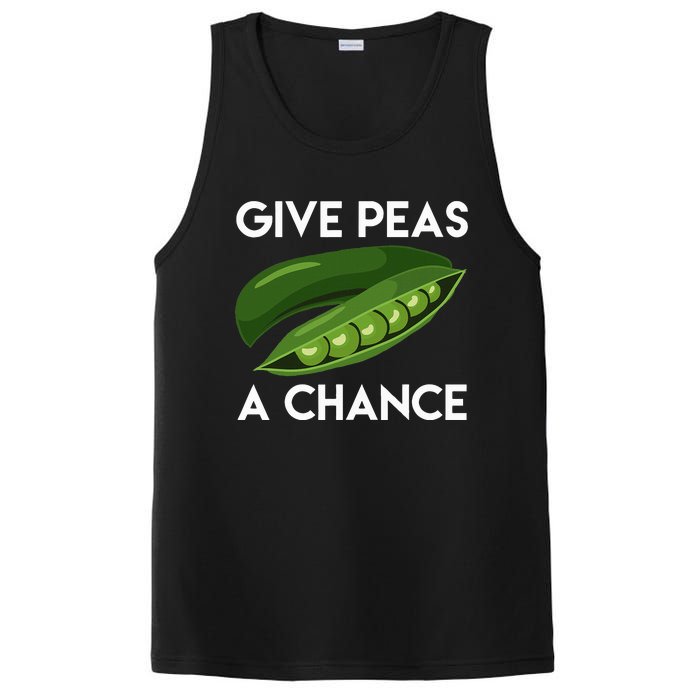 World Peaspeace Give Peas A Chance Earth Day PosiCharge Competitor Tank