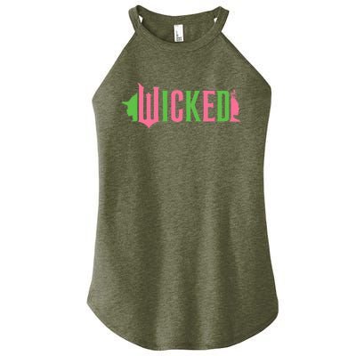 Wicked P.I.N.K & Green Women’s Perfect Tri Rocker Tank