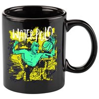 Water Polo Grunge 11oz C Handle Ceramic Mug