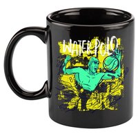 Water Polo Grunge 11oz C Handle Ceramic Mug