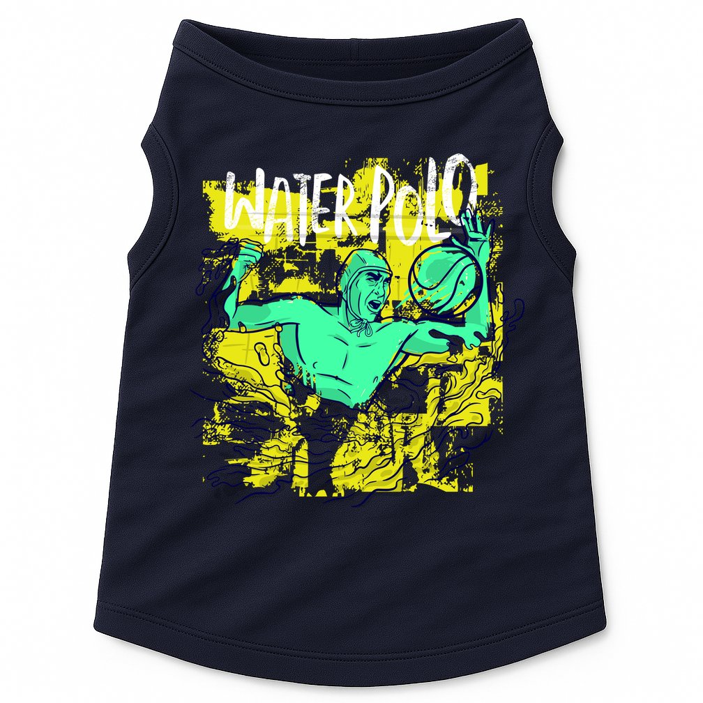Water Polo Grunge Doggie Tank
