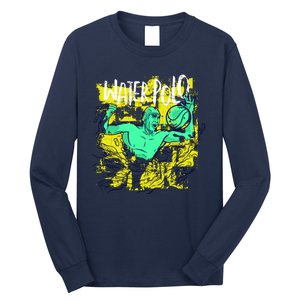 Water Polo Grunge Long Sleeve Shirt