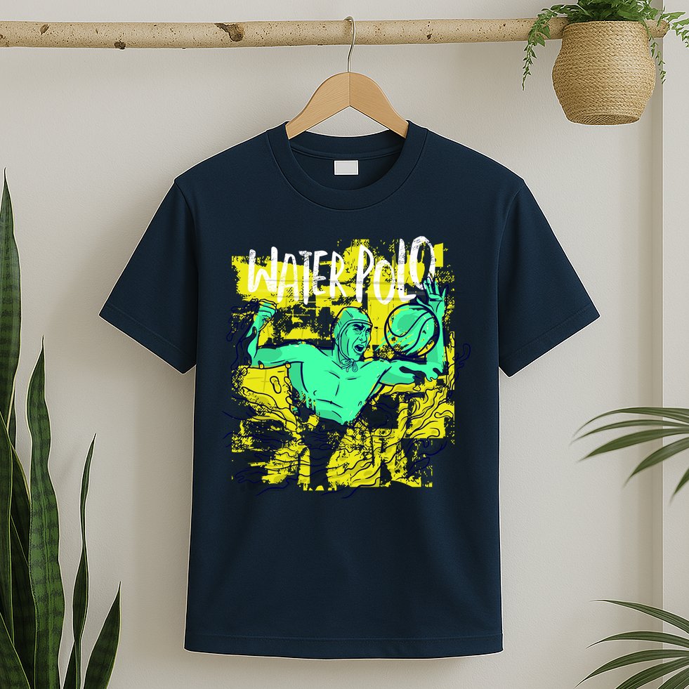 Water Polo Grunge T-Shirt