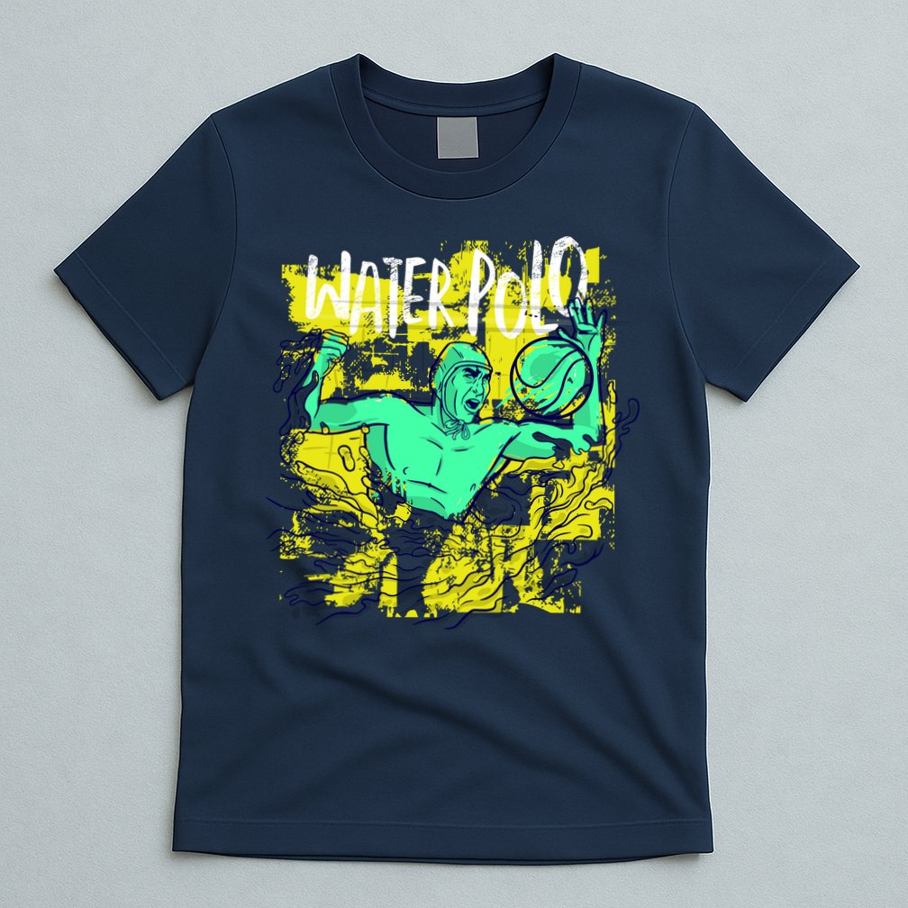 Water Polo Grunge T-Shirt