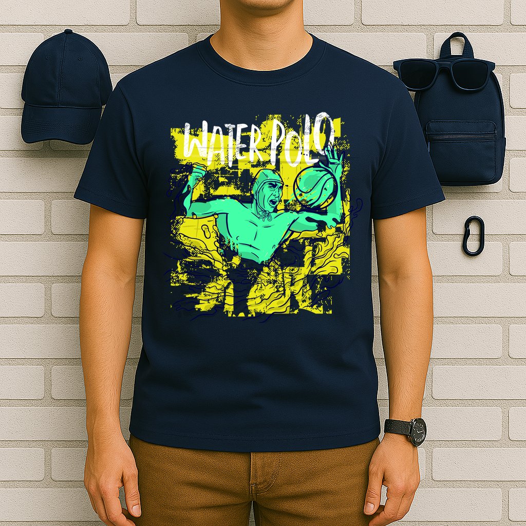 Water Polo Grunge T-Shirt