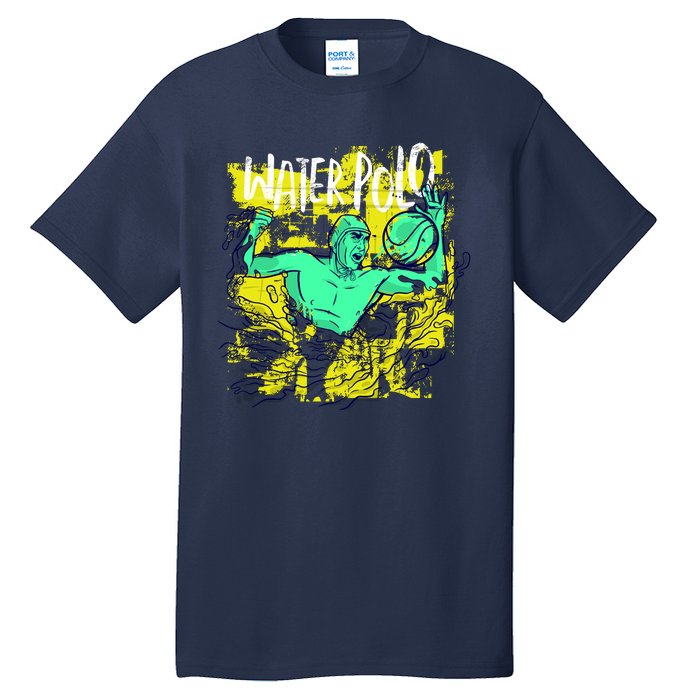 Water Polo Grunge Tall T-Shirt