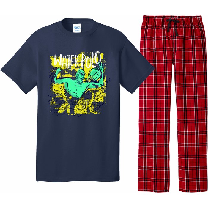 Water Polo Grunge Pajama Set