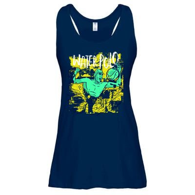 Water Polo Grunge Ladies Essential Flowy Tank