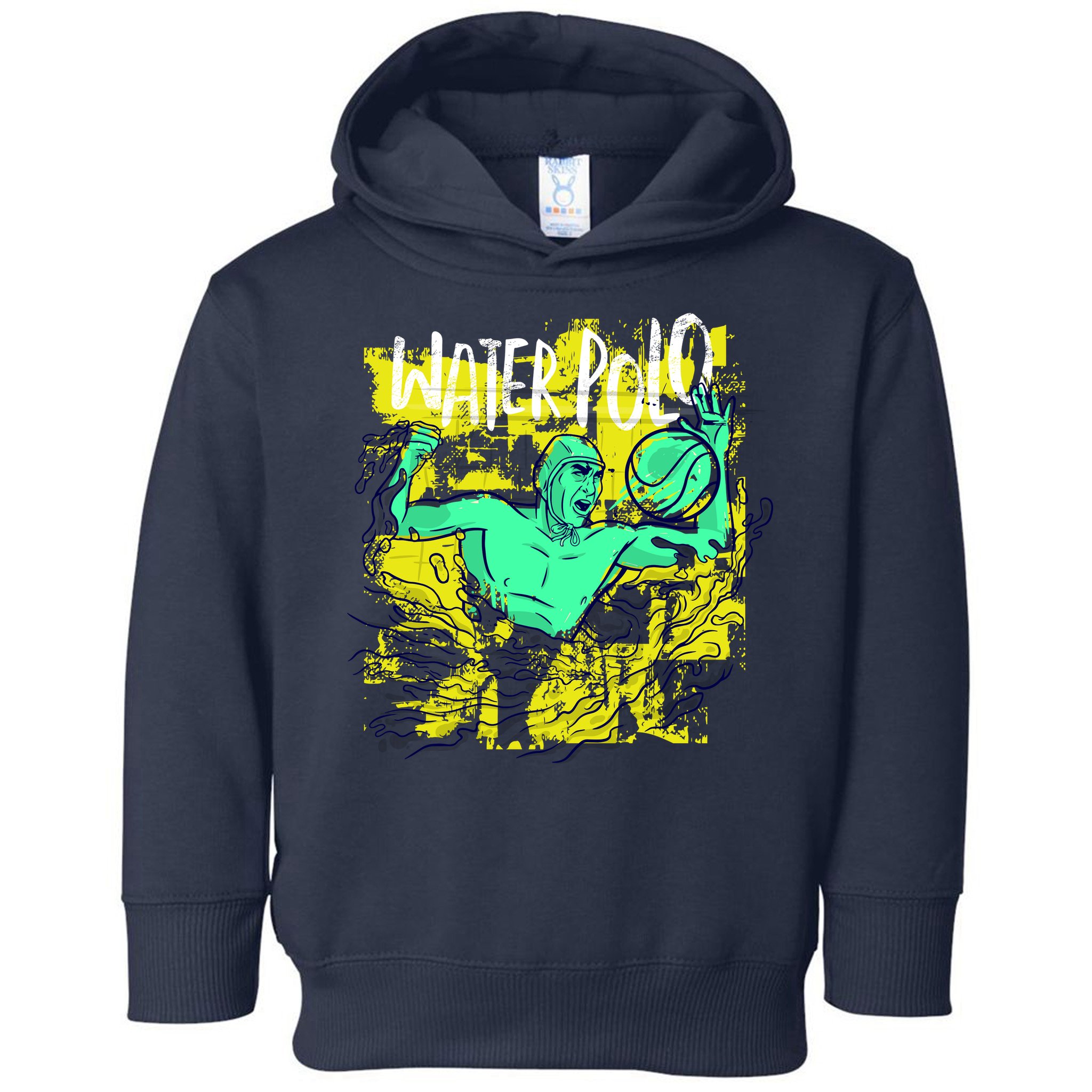 Water Polo Grunge Toddler Hoodie