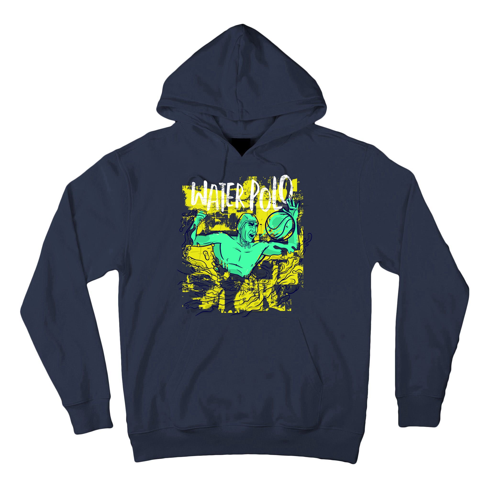 Water Polo Grunge Tall Hoodie