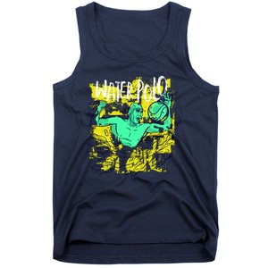 Water Polo Grunge Tank Top