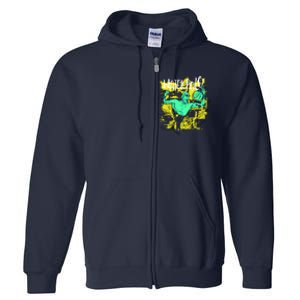 Water Polo Grunge Full Zip Hoodie