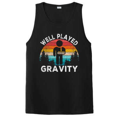 Well Played Gravity Get Well Soon Broken Arm Funny Surgery PosiCharge Competitor Tank